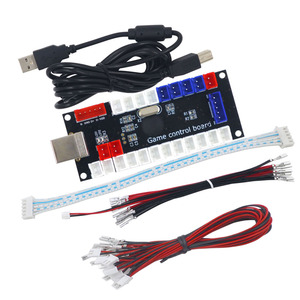New Perfect <strong>USB</strong> PC Joystick PCB Board <strong>USB</strong> Game Control Board <strong>USB</strong> Fighter <strong>Controllers</strong> to JAMMA MAME