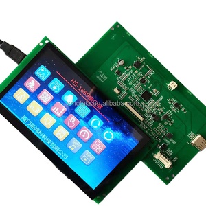 7 pollici 800x480 Tft Lcd Hmi Uart Display Touch Screen modulo Lcd intelligente 7 ''Tft Lcd serie base moduli Display