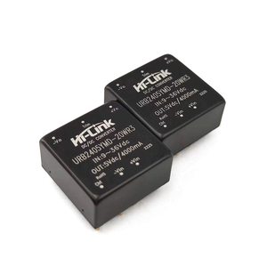 מיני 20W 24v עד 5v 4a כניסת מתח רחבה במיוחד URB2405YMD-20WR3 וסת מתח מבודד יחיד/יצאה כפולה מודול מתח DC-DC