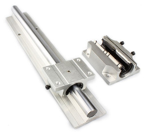 Carril de guía lineal cnc de alta precisión, rodamiento deslizante, SBR20-1000MM Sbr20uu, precio de fábrica - Product Image 1