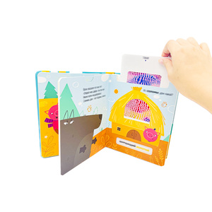 Tactile <strong>Book</strong> for Kid Educational Pull &amp; Tab Touch and Feel <strong>Book</strong> Eco Friendly - Product Image 3