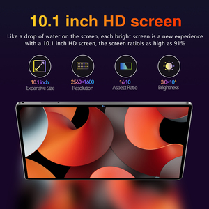 Large Screen 10.1 Inch Education Learning RAM 12G 512GB ROM Octa Core <strong>Android</strong> 14.0 Tablet PC