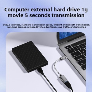 OTG-Adapter kabel für USB-zu-Typ-C-Wandler Neuer Zustand Handy-Ladegerät mit Gleichstrom ausgang für Computer-und Auto datenkabel - Product Image 4