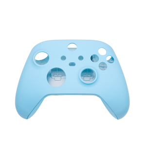 Xbox serisi X S için katı açık mavi tam Set ön ve arka kapak yan ray Shell kılıf denetleyici ön Faceplate - Product Image 6