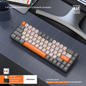 Teclado inalámbrico de modo dual, combos de ratón, ordenador portátil de escritorio para el hogar, los últimos teclados para juegos, Teclado para juegos Gamer - Product Image 2