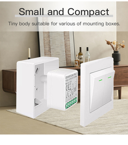 2024 Smart Home inalámbrico Mini ZigBee WiFi Módulo de interruptor inteligente con 1/2/3/4 interruptor oculto de banda con aplicación tuya Smart life - Product Image 3