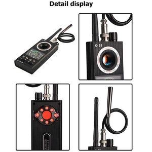 K68 2024 Anti Bug <strong>Detector</strong> Camera Scanner Radio Frequency Finder K68 RF Signal GSM <strong>Detector</strong> - Product Image 4