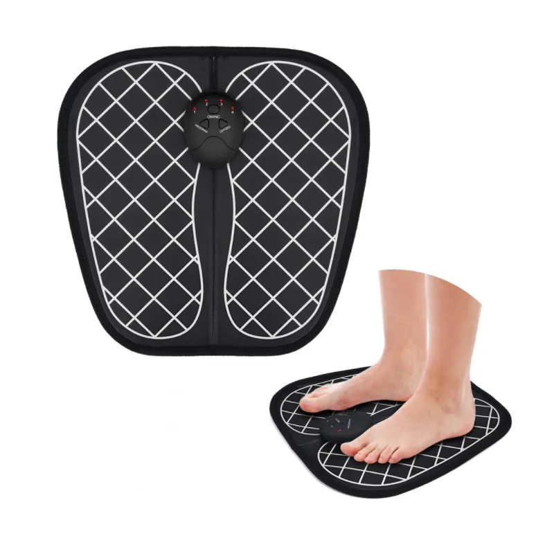 Ems Foot Spa Tens Massage à impulsion électronique masseur de tapis de pied pour la Circulation des pieds Relax