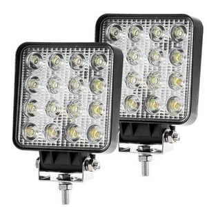 Fast Delivery RTS 48W 16LED High Power Square Slim C 40MM <strong>LED</strong> Work Light Pods <strong>LED</strong> Lamp for Tractor 4x4 Off-Road Vehicles ATV - Product Image 1