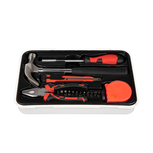 17 in <strong>1</strong> Multifunctional Hand <strong>Tool</strong> <strong>Kits</strong> with Screwdriver Bits and Bit Drive Handle and Claw Hammer - Product Image 2