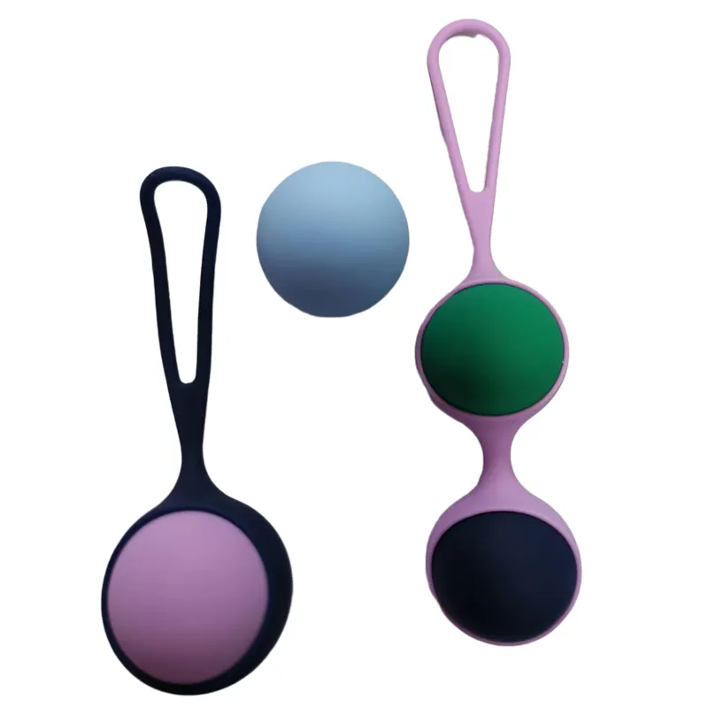 Novo Design Músculos do Assoalho Pélvico Exercício Mulheres Brinquedos Kegel Amor Para Vagina Safe Silicone Smart Ball Sex