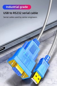 DTECH DT-5002B(GT) 1.8M USB a公母RS232 DB9串行端口扩展电缆 - Product Image 2