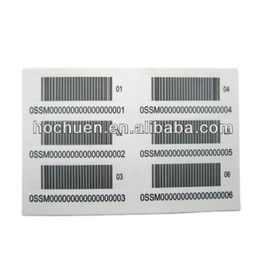 Etiquetas numeradas secuenciales para rascar personalizadas, código QR de seguridad, etiquetas adhesivas VOID con número de serie - Product Image 1
