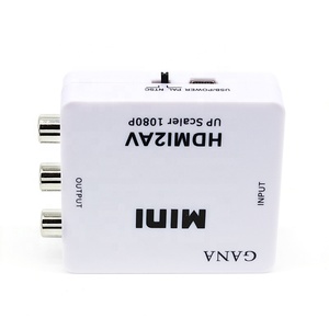 Adaptador escalador HDMI a AV caja convertidora de vídeo HD, RCA AV HDMI a/CVSB L/R Video 1080P HDMI2AV, compatible con NTSC PAL, venta al por mayor - Product Image 3