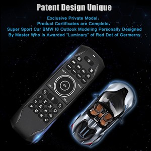 Leistungs starke zweisprachige Mini-Tastatur Englisch Russisch mit Air Mouse Support Voice Remote Control - Product Image 6