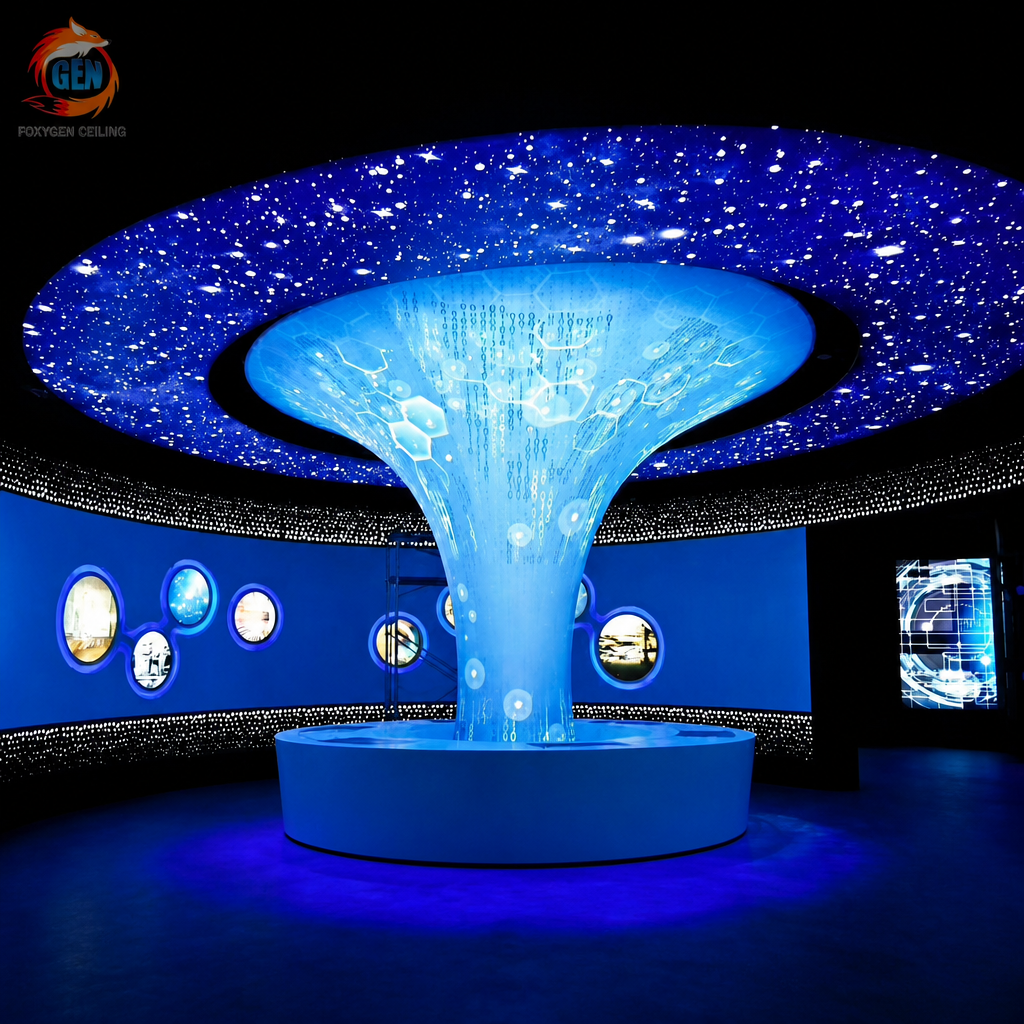 Cielo estrellado en el techo