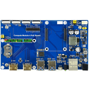 #44132 Raspberry Pi Compute Module 4 IO-Karte mit PoE Durable ICs für alle CM4-Varianten - Product Image 3