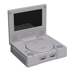 RETROFLAG PiStation Case LCD Deluxe Edition for <strong>Raspberry</strong> <strong>Pi</strong> 4 with 4.3 Inch LCD Screen <strong>Retro</strong> Game Player case Classic Desig - Product Image 1
