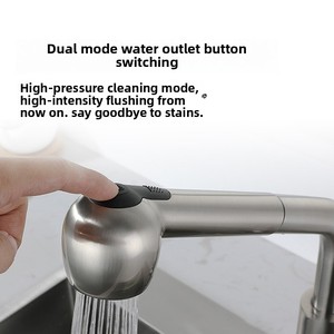 304 thép không gỉ vòi bếp có thể thu vào nóng và lạnh bồn rửa rau với drawable vòi ống, bồn rửa nhà bếp Vòi Mixer - Product Image 4