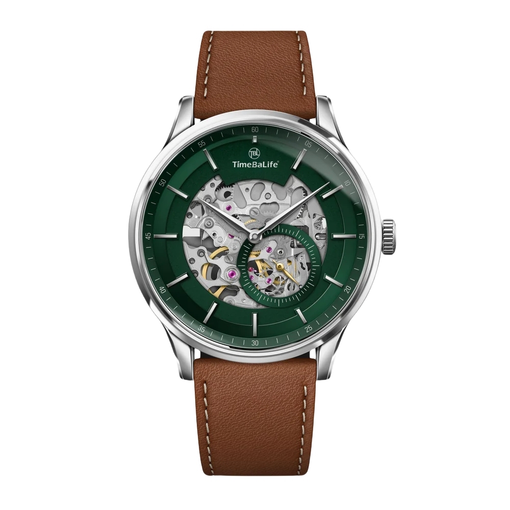Green Dial Khaki Strap