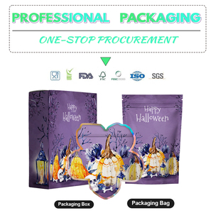 3.5g 7g tùy chỉnh cắt hình dạng ăn được túi Mylar trẻ em runtz bao bì rộng thùng thình với hộp và túi rộng thùng thình - Product Image 3