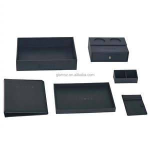 Tự dính nhà hàng khách sạn check-in chữ ký Pad nam châm A4 giấy PU da thư mục menu hút clipboard với chủ bút - Product Image 3