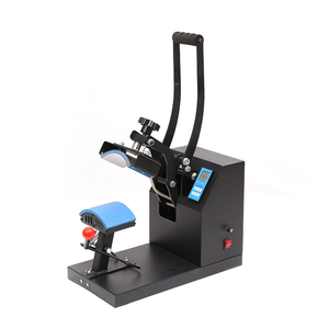 MR.R Heat Press Machine Curved Element Cap Hat Press Clamshell Design with <strong>Digital</strong> LCD <strong>Timer</strong> and <strong>Temperature</strong> <strong>Control</strong> - Product Image 1