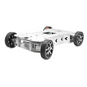 Открытый Ros Robot 4wd умный робот автомобильный комплект шасси Робот Танк шасси для вторичной разработки - Product Image 2