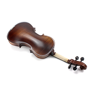 Strumento a corda fatto a mano acustica avanzata fiamma materiale acero violino modellato in fibra di carbonio Full size - Product Image 5