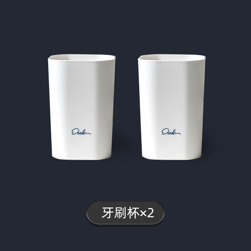 2 toothbrush cups