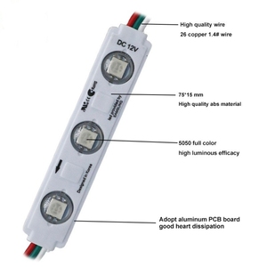 WS2811 RGB LED-Modul leuchten DC12V SMD 5050 Adressierbare Traum farbe RGB-LED-Modul Wasserdichte IP65 LED-Schaufenster leuchten - Product Image 3
