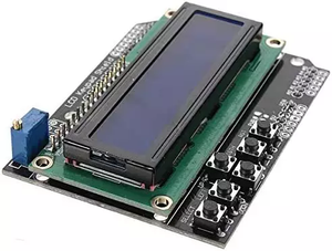 LCD1602 karakter LCD mavi ekran modülü ekran modülü I/O genişletme kartı lcd 1602 tuş takımı