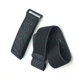 <strong>Custom</strong> Logo <strong>Hook</strong> and <strong>Loop</strong> Storage <strong>Straps</strong> with Buckle Silicone Backing Bundling <strong>Straps</strong> - Product Image 3