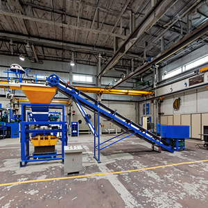 Customized Automatic Brick Making Concrete <strong>Block</strong> Forming QT4-40B <strong>Block</strong> <strong>Machine</strong> for <strong>Building</strong> Construction - Product Image 2