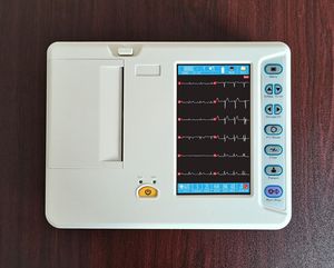 Thú Y sáu kênh điện tim thông thường ECG Thiết bị giám sát cho trường hợp khẩn cấp phẫu thuật - Product Image 4