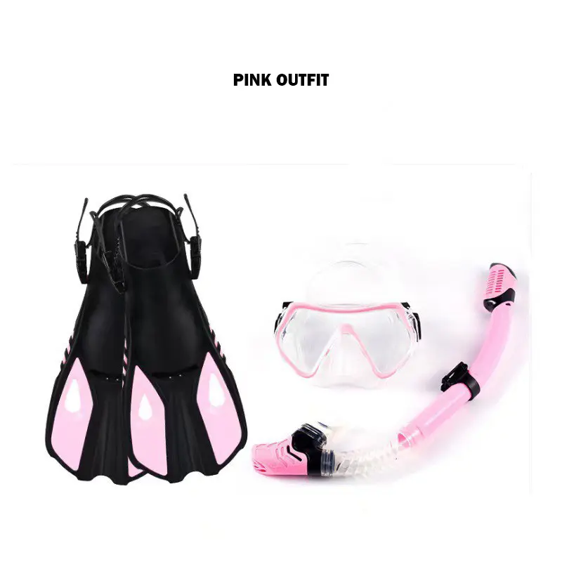Popular design anti-fog diving fin snorkel snorkel mask Goggles mask fin free diving equipment