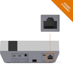 New Retroflag NESPi 4 Case for <strong>Raspberry</strong> Pi 4 Model B With Safe Shutdown SSD Case USB C Power Supply Cooling Fan PI 4B Shell - Product Image 3