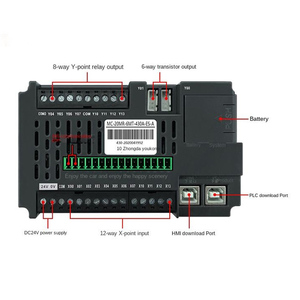 YKHMI Touch Screen <strong>PLC</strong> All-in-one Machine Domestic Industrial Human-machine Interface <strong>Programming</strong> <strong>Controller</strong> 4.3 5 7 10 Inches
