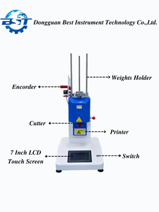 Probador de indexador de flujo de fusión dinamoeléctrico con pantalla táctil a color ASTM D1238 para pruebas de laboratorio - Product Image 6