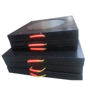 Cần cẩu OUTRIGGER/ổn định Float <span class=keywords><strong>Pads</strong></span>/<span class=keywords><strong>Crane</strong></span> Pad OUTRIGGER Mat nhựa PE cần cẩu chân miếng thảm - Product Image 2