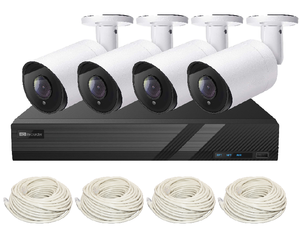 Cámara ip de 3mp impermeable IP67, 2 uds., LED de matriz IR, lente de 2,8mm, poe, compatible con plug and play, funciona con HIK POE NVR - Product Image 6