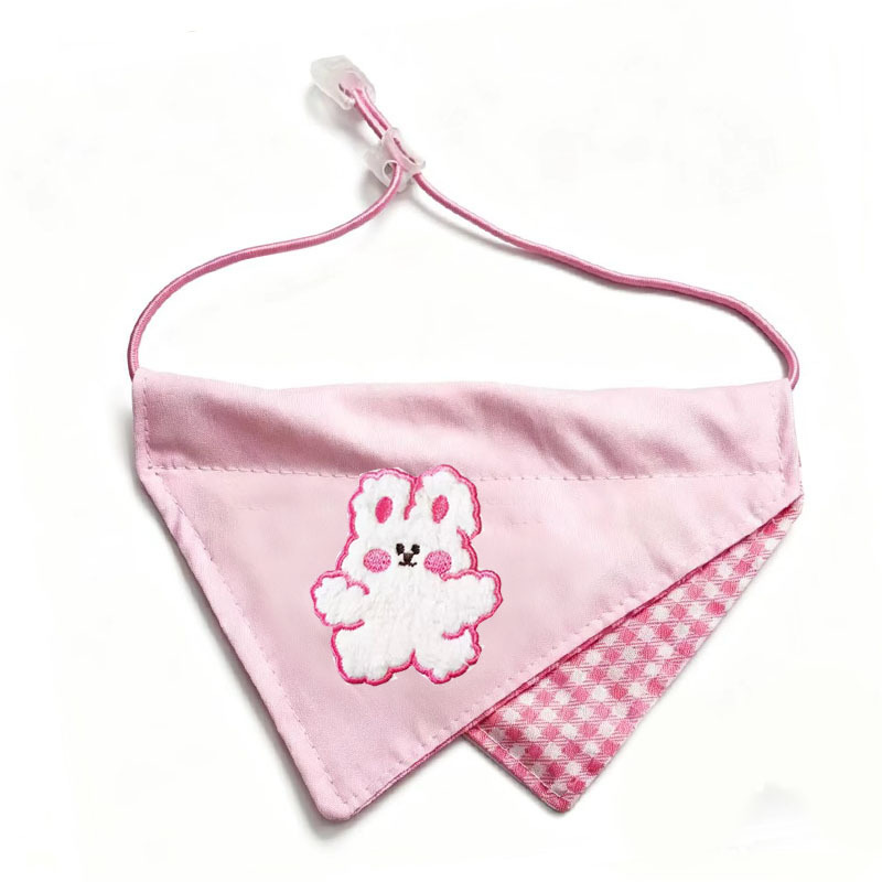 Pink fabric patch