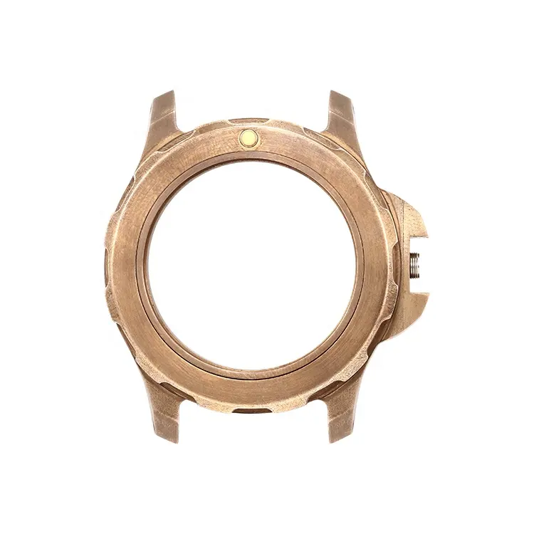Custom made CuSn8 bronze watch with Japan Miyota movement by wholesale price