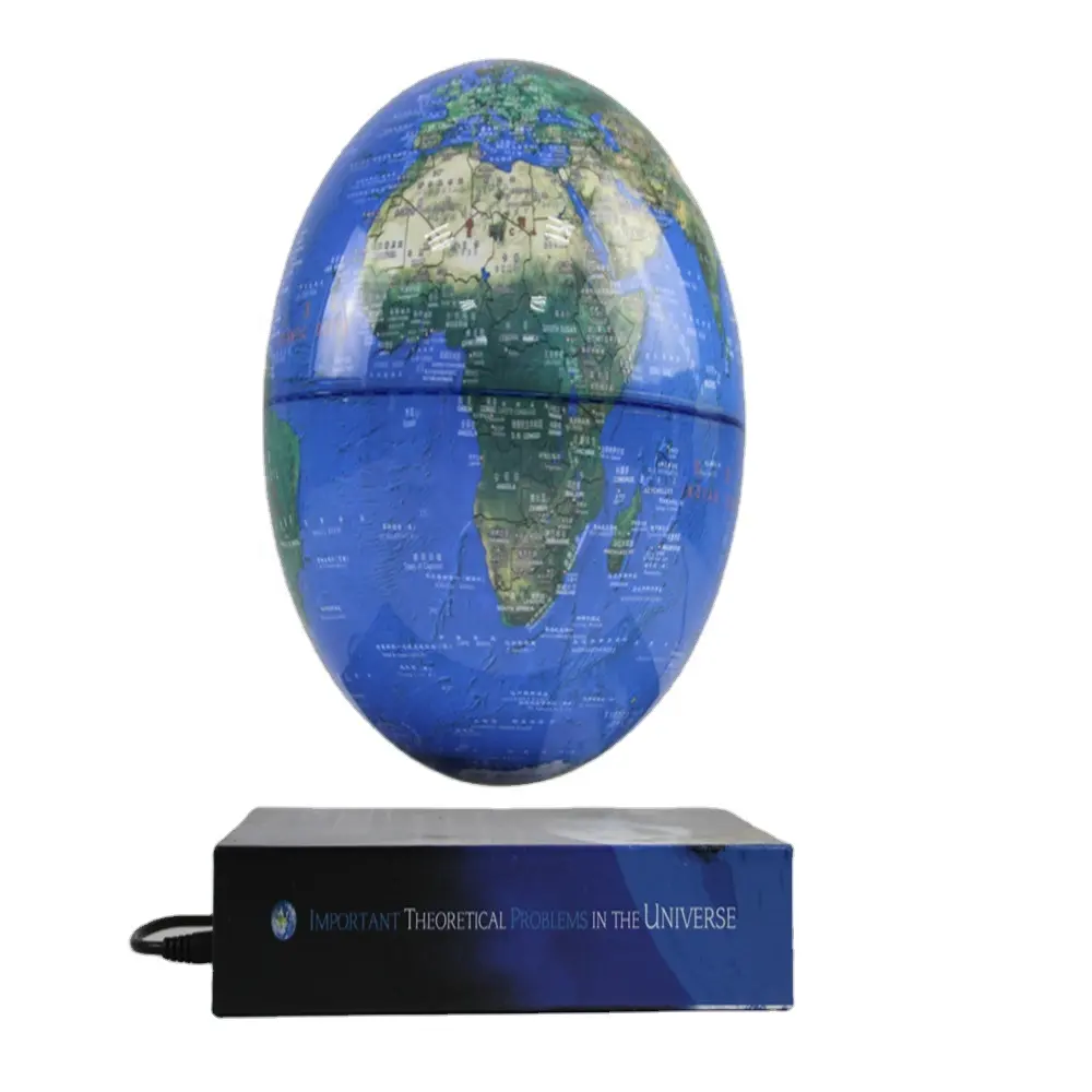 Nuovo Disegno Levitazione Magnetica 8 Pollici Luminoso Earth Globe HCNT Cosmic Della Copertura Basamento di Libro per la Formazione di Alimentazione & Regalo Di Natale