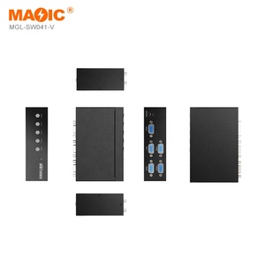 Divisor de pantalla VGA 4x1 HDMI Multiviewer 4x1 Quad Multiviewer VGA con IR para consolas de juegos de cámara - Product Image 5