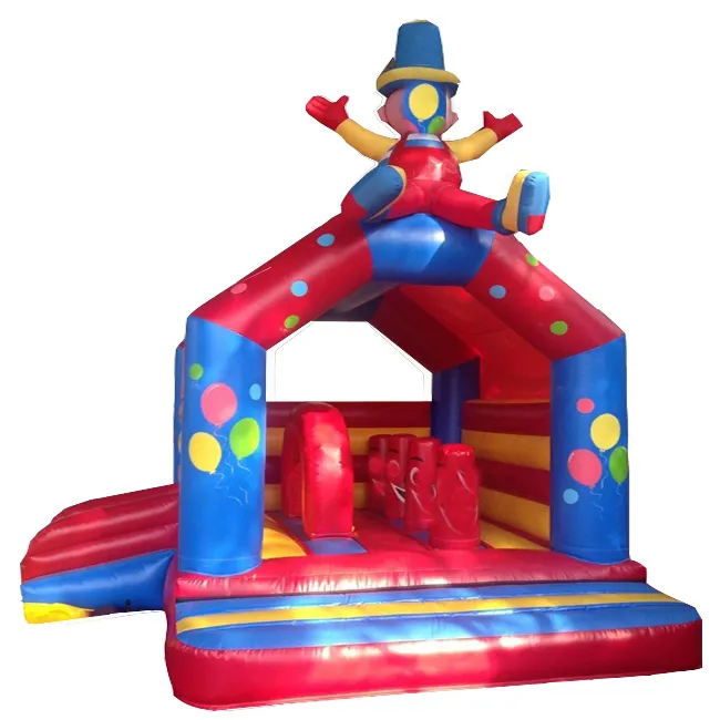 Castillo inflable divertido para niños, casa de rebote de mickey mouse