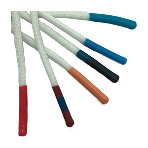 OEM Polyester <strong>Drawstring</strong> Rope Custom Length Coated Finish for <strong>Garment</strong> Use - Product Image 6
