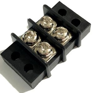 <strong>Double</strong> Row Rerminal <strong>Block</strong> 11.0mm Plastic Screw Power Barrier Strip <strong>Terminal</strong> <strong>Blocks</strong> - Product Image 5