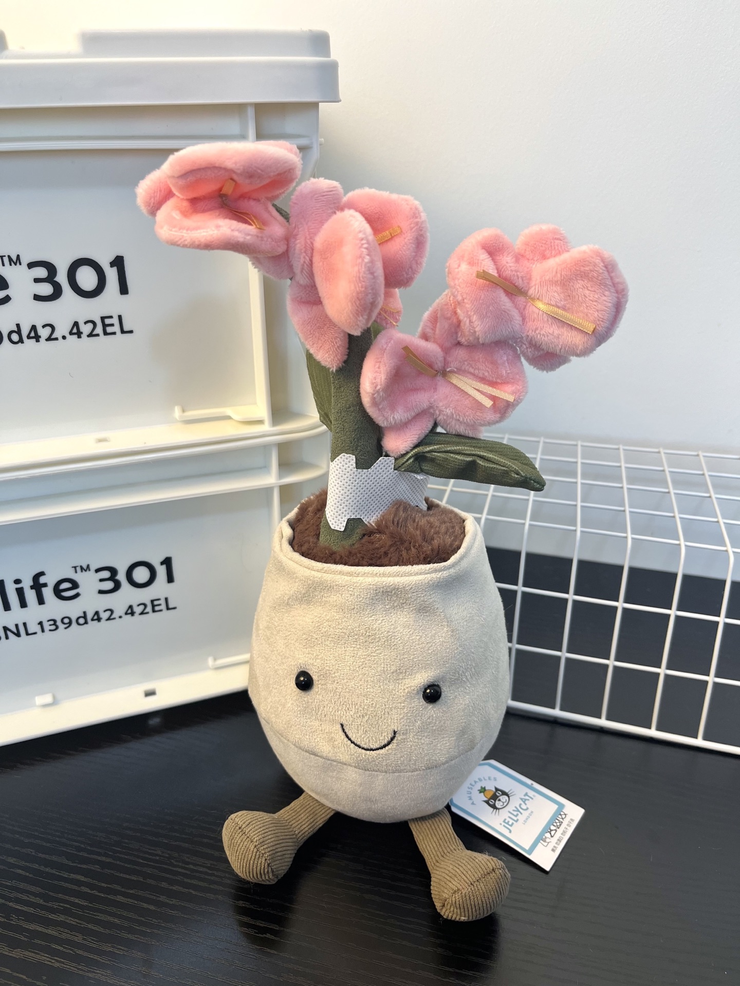 Cute Plush Orchid Flower
