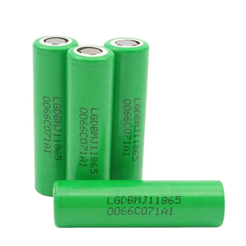 แบตเตอรี่ลิเธียมไอออน 3.7v 3500mah 18650 แบตเตอรี่ 10A แบตเตอรี่